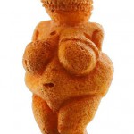 Die Venus von Willendorf.