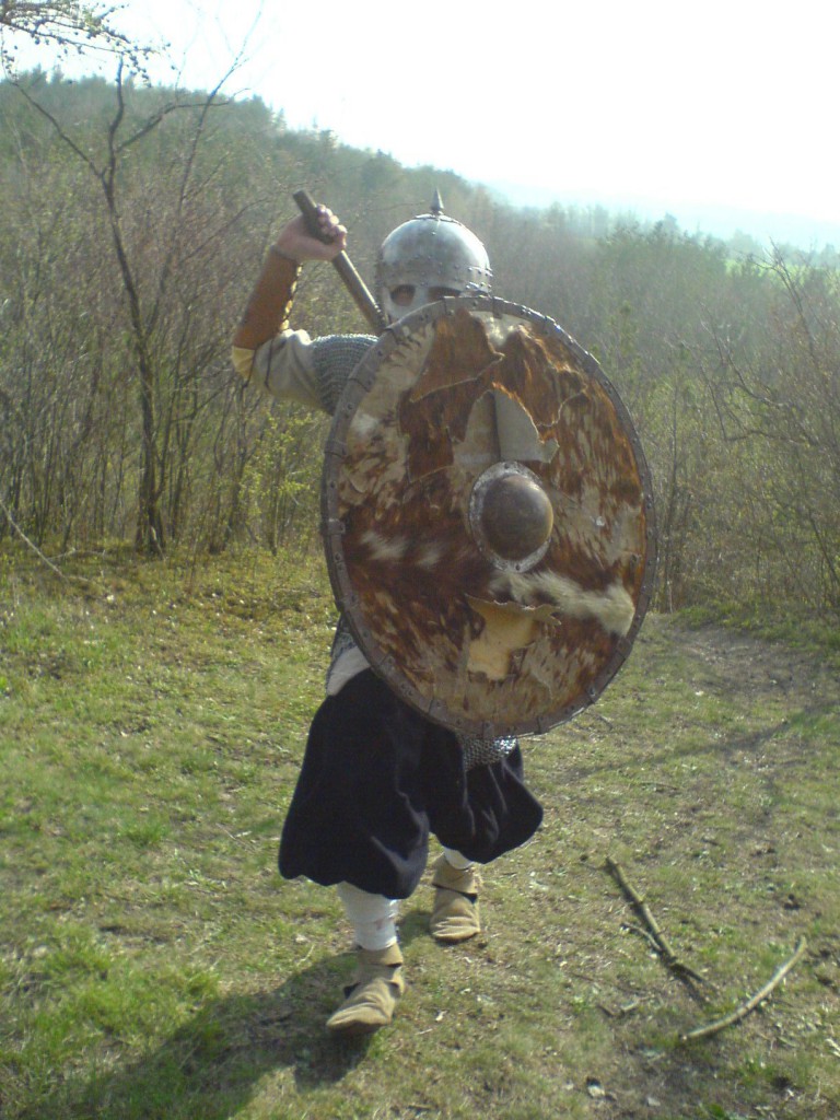 Ein Wikinger in seiner ganzen Pracht.